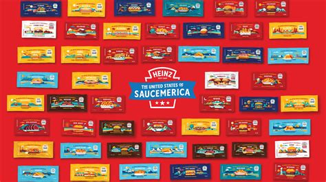 Heinz releasing sauce packets unique to every state